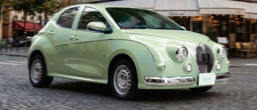 這部老爺車是由 Toyota Yaris 變裝？新款光岡 Viewt Story 亮相