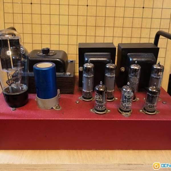 rare vintage armstrong a20 el84 push-pull tube power amp