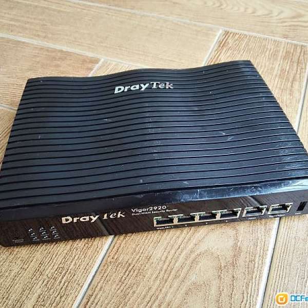 draytek vigor 2920 vpn router