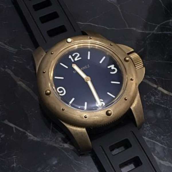 maranez rawai 49mm brass green