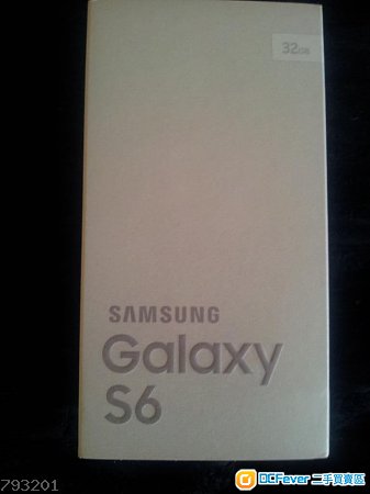 【全新未開封】Samsung Galaxy S6 G9200 (32GB,雙卡,黑色,港版,有單據,有保養,未開封)