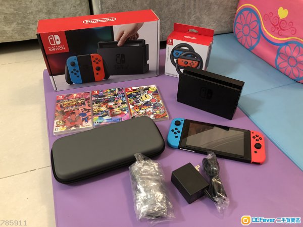 99% Nintendo Switch 日版连3游戏+2呔盘+保护