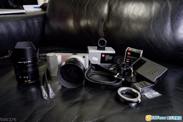 賤讓LEICA T SILVER BODY連兩鏡
