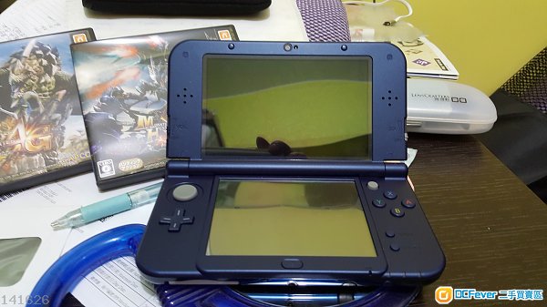 出售 New3dsLL 蓝色连4只GAME - DCFever.c