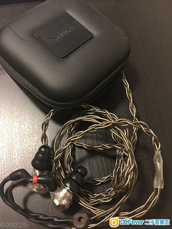 Shure SE846 连 whiplash V3 4绞 twag 银线
