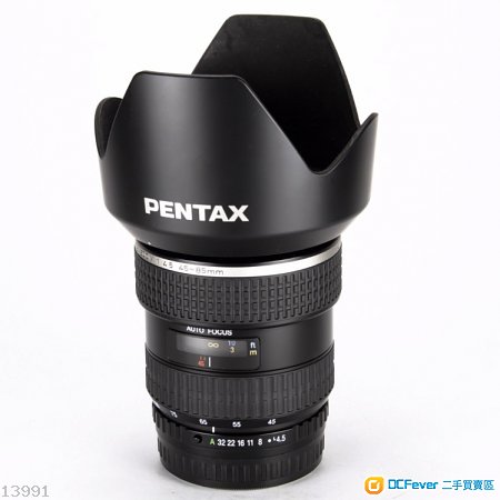 Pentax-FA 645 SMC 45-85mm F4.5 for 645D/645Z
