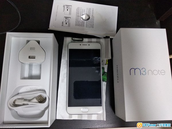 Meizu M3 note 白色 備用機 新淨98% New 香港行貨