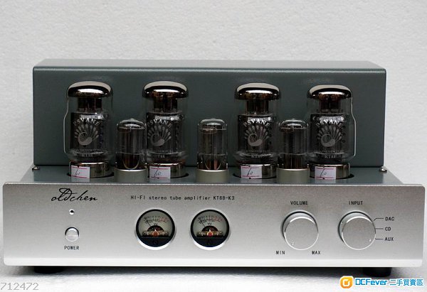 歡迎試聽,地址:觀塘成業街成運工業大廈6/F,609室 YS AUDIO(觀塘廣場後面),問題可電92158923林。 保修期限: 香港本地一年保修 延续老陈纯手工搭棚焊接风格,本着简单好听的设计原则,电路简洁工整,基本无底噪,音色清澈明亮通透动态凌厉,在兼顾音质和功率的基础上获得最大的细腻度和耐听度,真正体现了KT88大功率推挽胆机的磅礴气势。K3胆机变压器用料十足,采用大功率余量400W 114*70电源牛,96*50进口Z11输出牛,CLC电感滤波,全进口发烧级电容等,为整机长期稳定的发挥最佳性能提