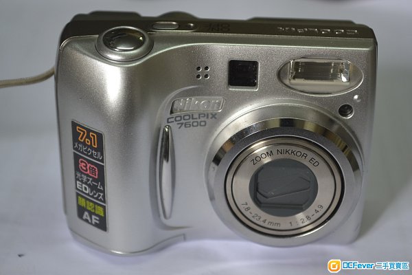 nikon coolpix 7600 ( e7600) 9 成新