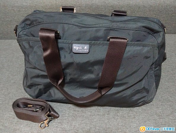 agnes b 2 way classic bag 袋 斜咩 旅行袋