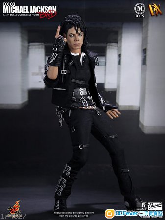 hottoys hot toys 1/6 dx03 dx 03 michael jackson 米高积逊(bad