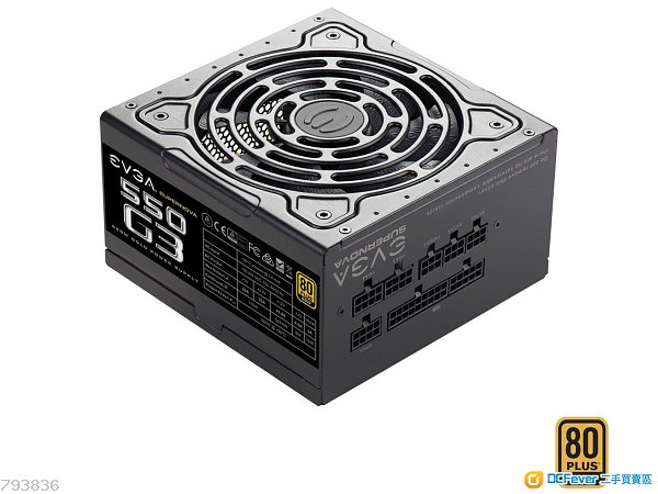 evga supernova g3 80 plus gold 550w fully modular