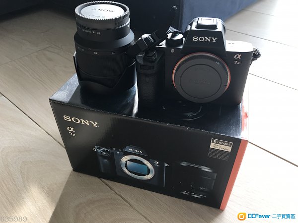 sony a72 a7ii   kit lens (sony 28-70mm f3.5-5.6) 有盒
