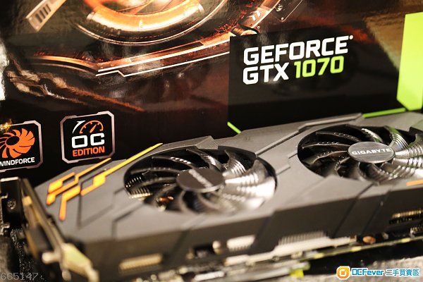 售全市缺货中的gigabyte geforce gtx1070 windforce 8g (rev. 2) 99.