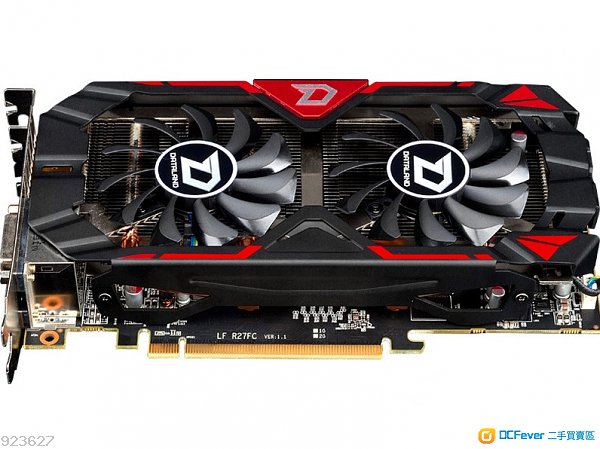 (二手) 95%new 迪兰dataland r9 370x 4g ddr5显示卡