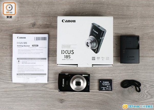 canon ixus 185 相机