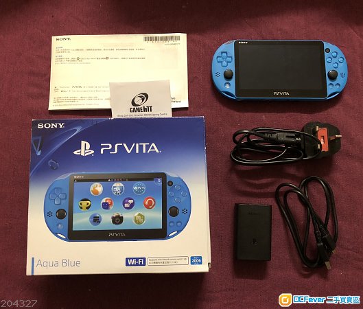 行货psvita psv pch-2006 wifi 水波蓝