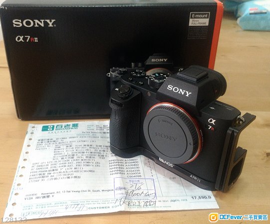 sony a7rii 99% 新净, 行货 ,有保养至2019年月