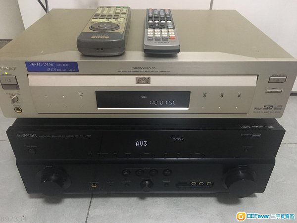 sony dvd机 yamaha扩音 丹麦中置