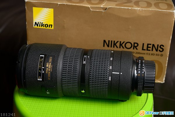 nikon af nikkor 80-200mm f/2.8d ed (小黑3)