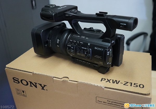 sony 4k camcoder pxw-z150