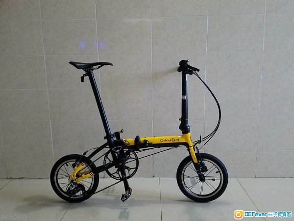 2018 dahon k3 外3速 14吋 铝合金 折叠车 送叮叮水架前后蛙灯