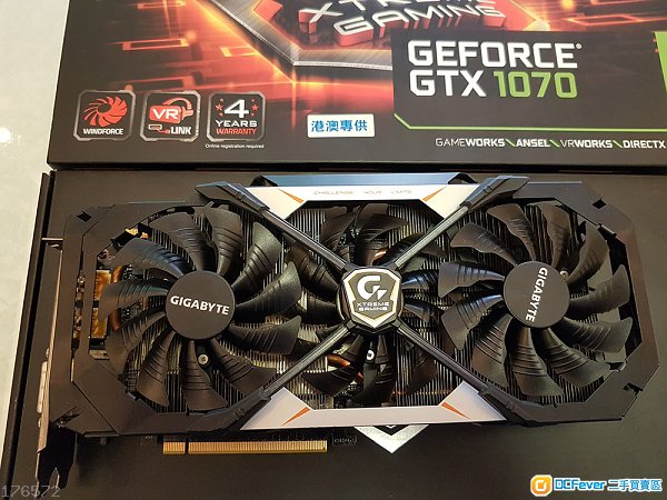 gigabyte gtx 1070 windforce xterme gaming