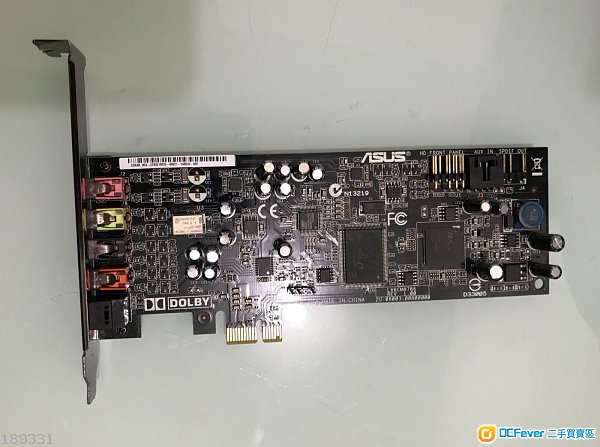 asus xonar dgx sound card dolby 5.1 pic-e