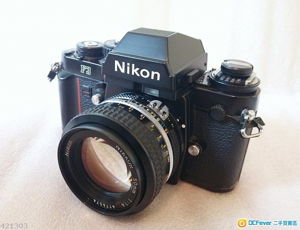 nikon f3 菲林相机 连 nikon原厂50mm f1.4 标准镜头