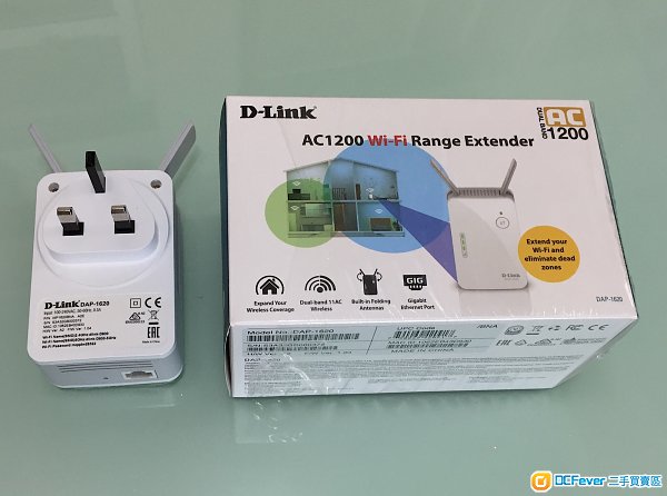 d-link ac1200 wi-fi range extender (dap-1620)
