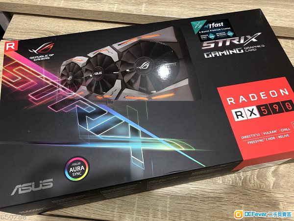 asus rog amd rx590