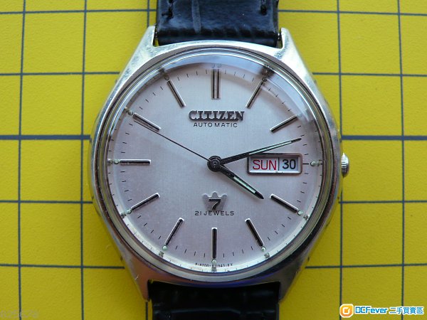 citizen 星晨 8200a 21jewels automatic watch