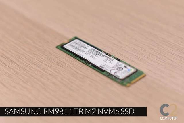 (特价) samsung三星 pm981 nvm 1t pcie m.2 ssd 90% new (二手)