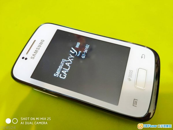 99 new 三星 samsung galaxy y duos s6102 双咭双待3g手机(不浪费