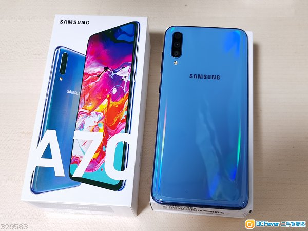 全新行货 samsung galaxy a70 8gb  128gb 蓝色 只开盒试机