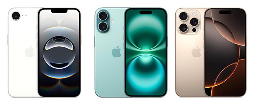 iPhone 16e、iPhone 16、iPhone 16 Pro 有何分別？規格全面比一比