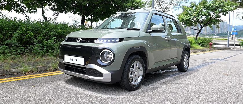 現代 INSTER APT 小巧車身的駕乘驚喜