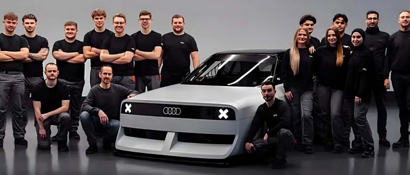 由學徒所造的五缸傳奇作！Audi GT50 概念車