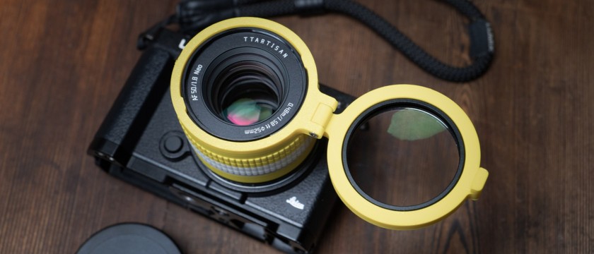 玩家自製盔甲免費公開！為 TTArtisan 50mm F1.8 Neo 添翻揭式濾鏡支架