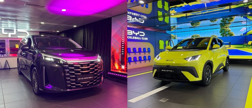 雙車齊發！比亞迪旗艦混能 MPV M9 DM-i 夥拍純電掀背 ATTO 1 抵港