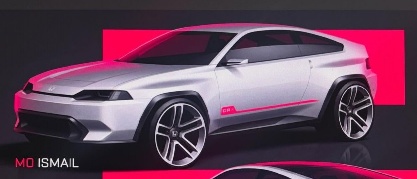 經典 JDM 復活狂想！設計師以 CGI 預演 Civic CRX 現代概念作