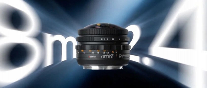 220 度超震撼視角！AstrHori 8mm F2.4 魚眼鏡頭支援兩大中片幅系統