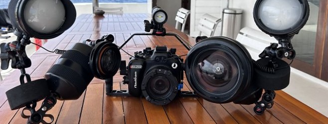 可以在水下「換鏡頭」的潛攝組合：Nikon Z50II + Z DX16-50mm + Nauticam NA-Z50II