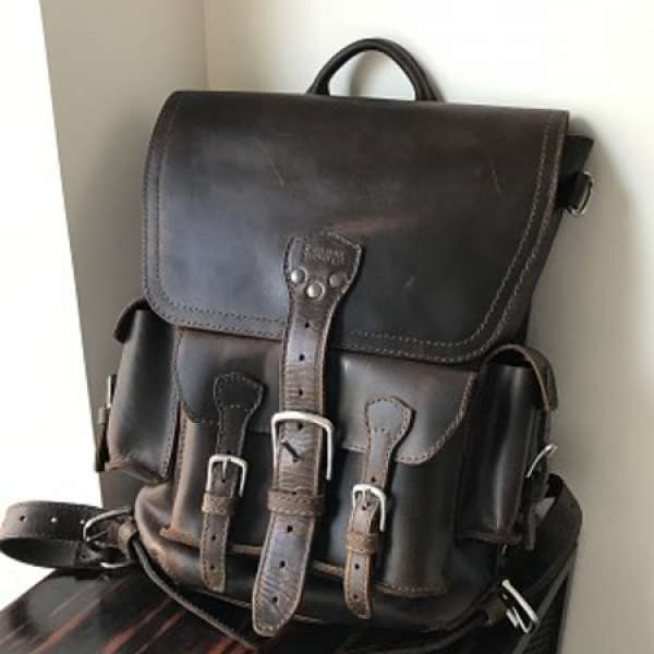 saddleback leather thin front pocket briefcase