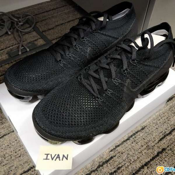 nike air vapormax flyknit triple black 3.0