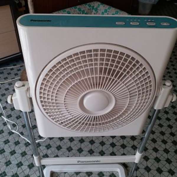 * 超靓 * 乐声 panasonic 12" 灰蓝色 座地 金牌 * 鸿运扇 * 皇 "斑丽
