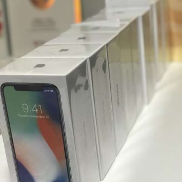 蝕讓 全新未開封iphone X 太空灰 銀色256gb 購自apple Store Dcfever Com