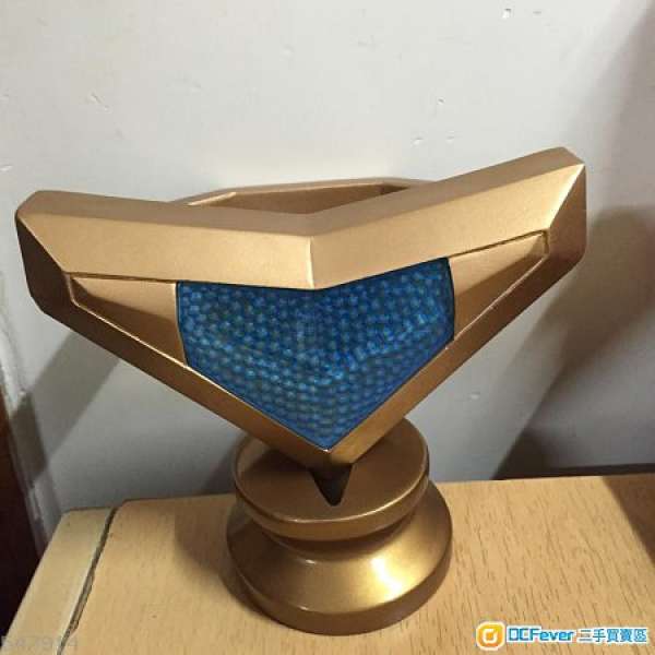 极罕 厂家手辨制作 超人佳亚变身器蓝宝锥道具 非塑胶料 瓷料 figure