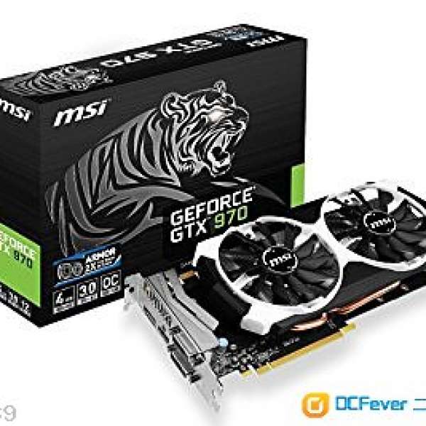 msi gtx970 oc edition 有盒有保养