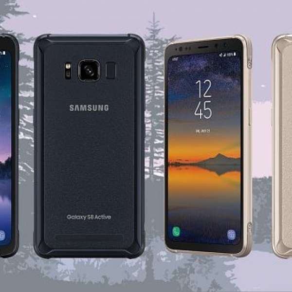 全新samsung s8 active 金色 黑色 三防机 少量现货 繁体中文 香港4g